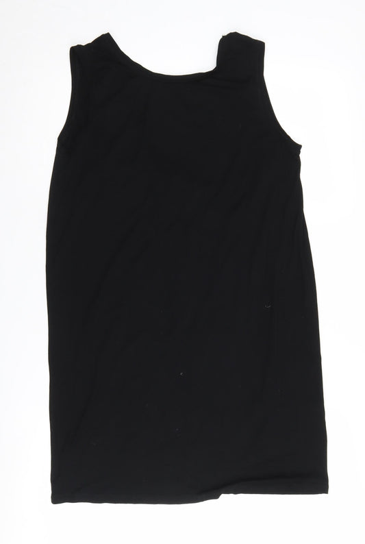 Womens UK Size 10 ASOS Black Tank
