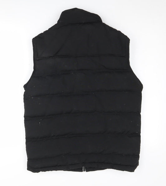 Mens UK Size M Twisted Soul Black Puffer Jacket