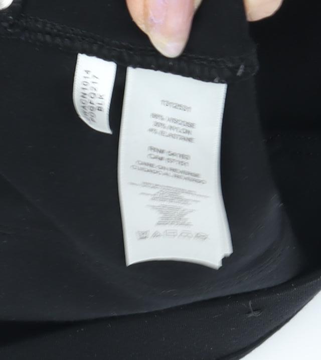 Womens UK Size XL DKNY Jegging Black Leggings