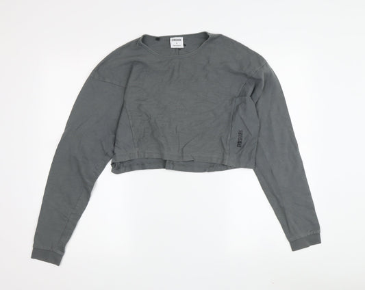 Womens UK Size S Gymshark Grey Gym & Training T-Shirt