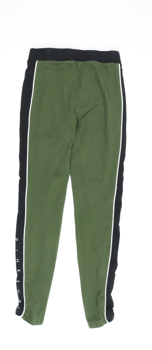 Pink Soda Women’s Green Track Pants Size 8