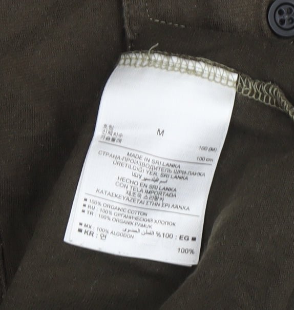 Banana Republic Men's Brown Polo, M, Organic Cotton