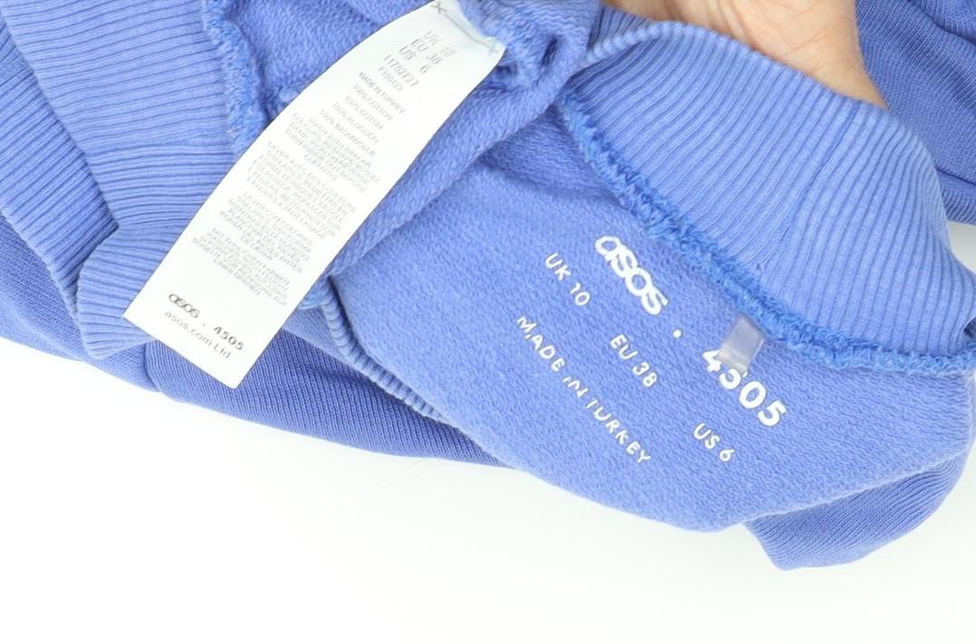 Womens UK Size 10 ASOS Blue Pullover Sweatshirt