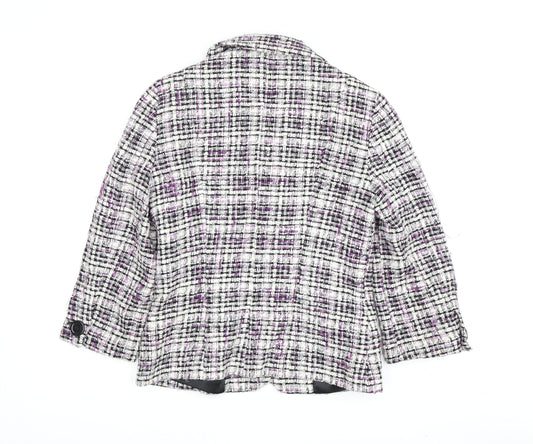 Precis Petite Women's Check Blazer Multicoloured UK 4