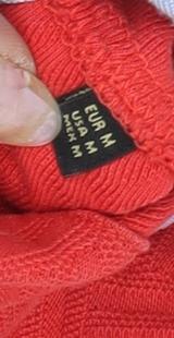 Massimo Dutti Men's Red Polo Shirt, Medium, Casual Fit