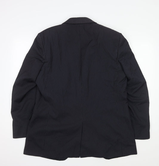 Mens UK Size 44 Centaur Regular Black Suit Jacket