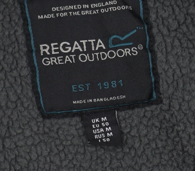 Mens UK Size M Regatta Black Basic Jacket