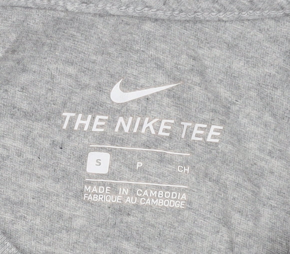 Nike Men's Grey London Graphic Print T-Shirt S