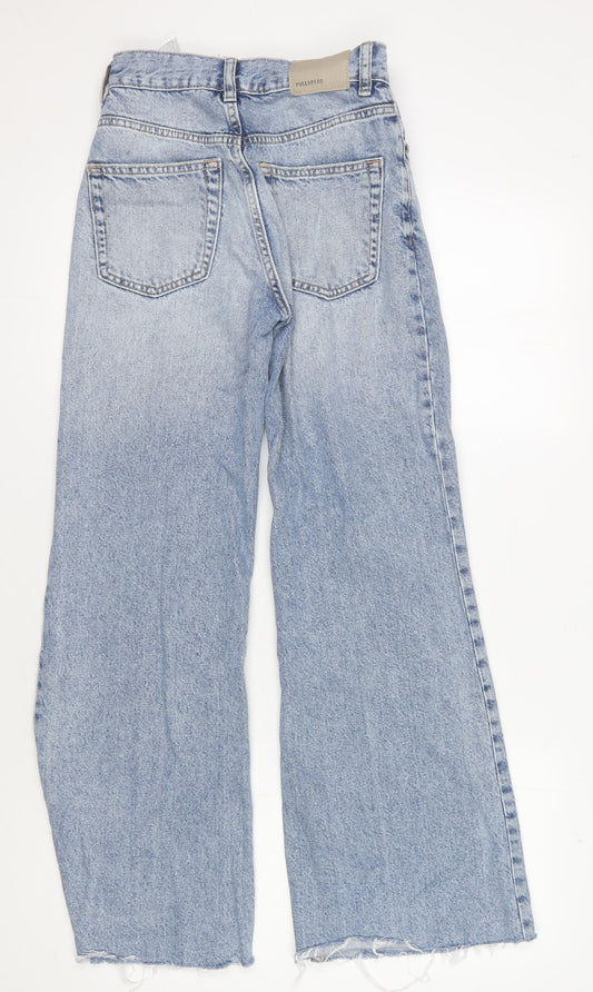 Pull&Bear Women's Blue Straight Jeans Size 4