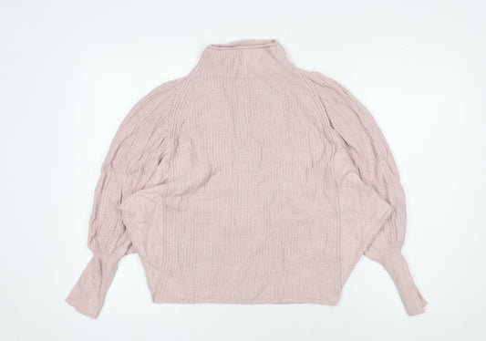 Womens UK Size XS Mint Velvet Pink Pullover Jumper