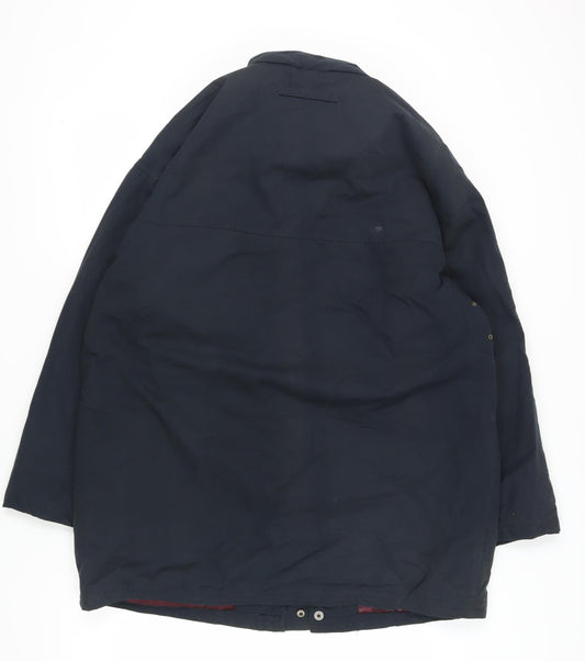 Mens UK Size 40 RAINMAN Black Parka Coat