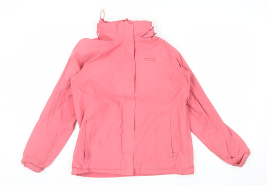 Womens UK Size 12 Regatta Pink Rain Coat