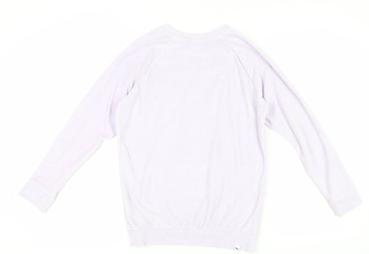 Puma Women’s White Pullover Sweatshirt Size 8