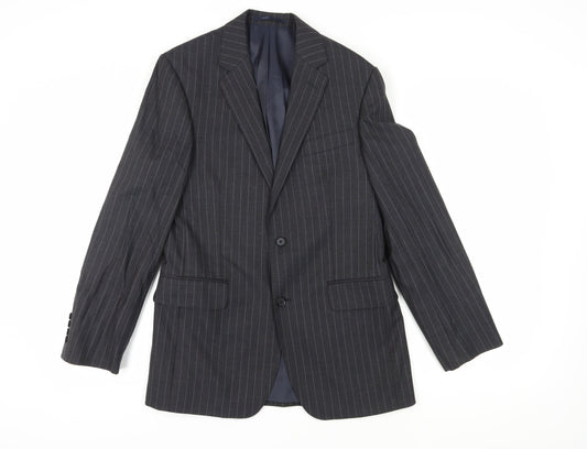 Mens UK Size 38 Austin Reed Regular Grey Suit Jacket