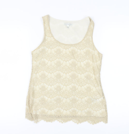 Womens UK Size S Banana Republic Beige Camisole Tank