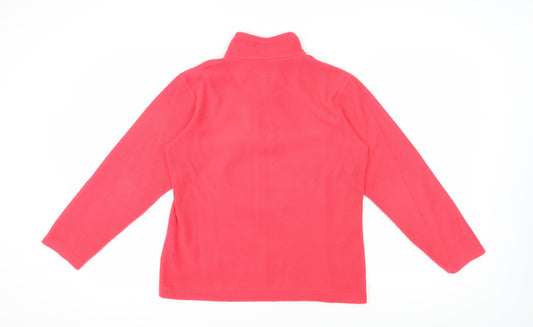 Regatta Women's Pink Fleece Sweatshirt, Size 10