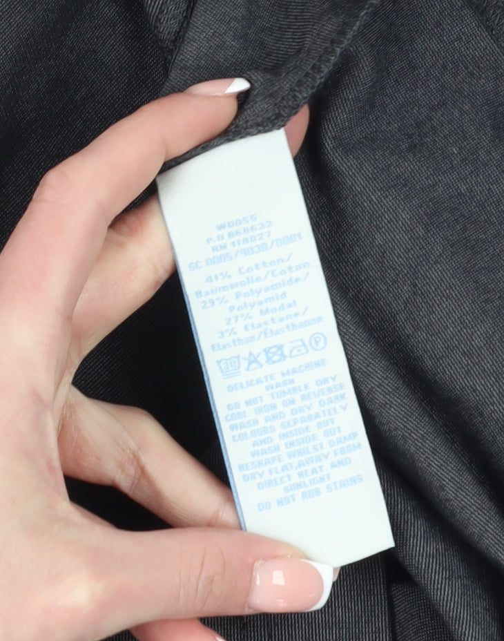 Boden Women's Grey Pencil Skirt, Knee Length, Size 12