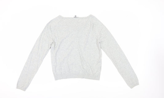 Laura Ashley Women's Grey Cardigan, Size 14