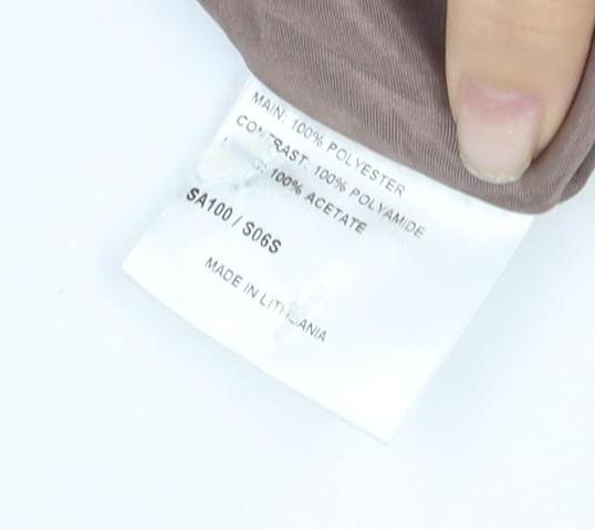 Karen Millen Women's Brown A-Line Skirt Size 14