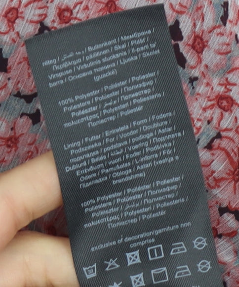 Jacqueline de Yong Floral Blouse Multicoloured Size 10