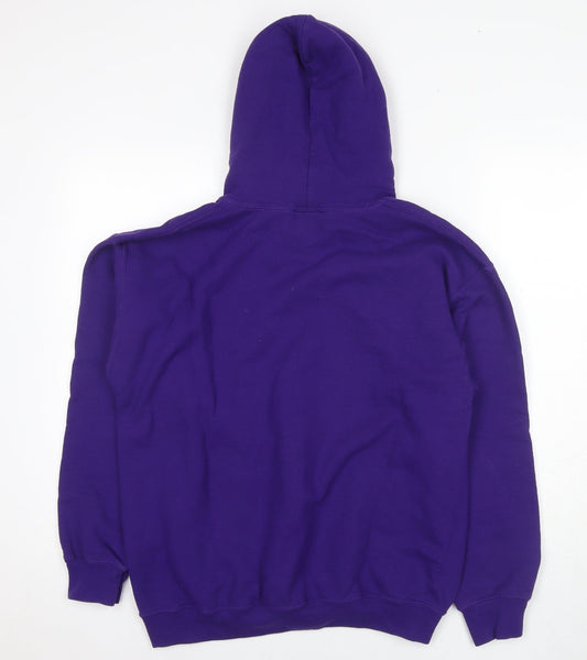Gildan Unisex Purple Harry Potter Hoodie M