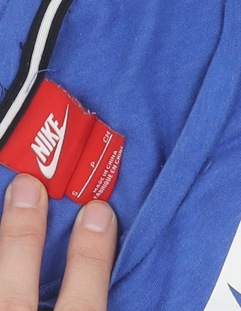Unisex Adults UK Size S Nike Blue T-Shirt