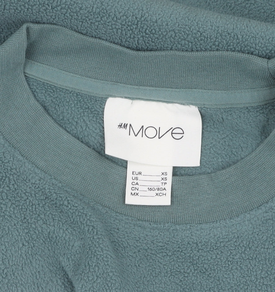 Unisex Adults UK Size XS H&M Multicoloured Pullover Sweatshirt
