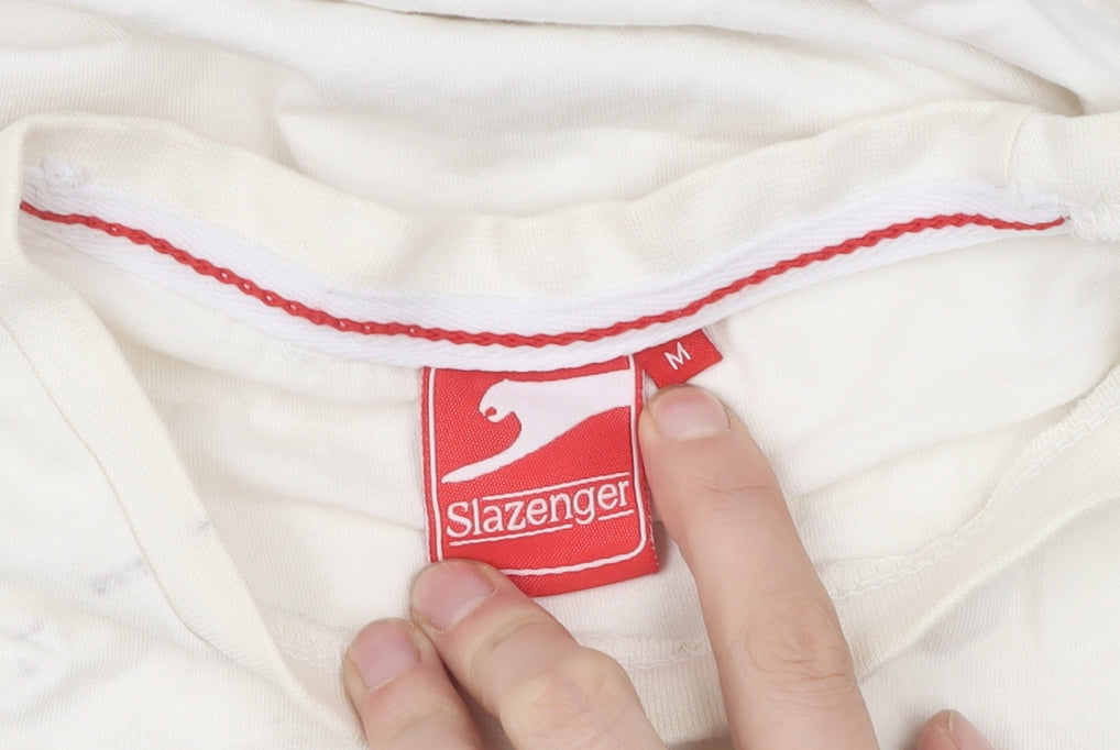 Slazenger Men's Ivory Tank Top M Gym & Training Sportswear