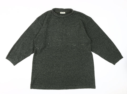 Womens UK Size M/L New Look Grey Pullover Jumper