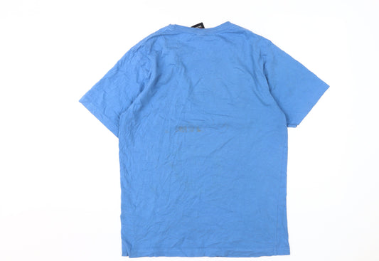 Saltrock Men's Blue Graphic Print T-Shirt M