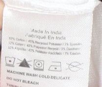 Calvin Klein Men's White Polo 4XL Short Sleeve Golf Shirt