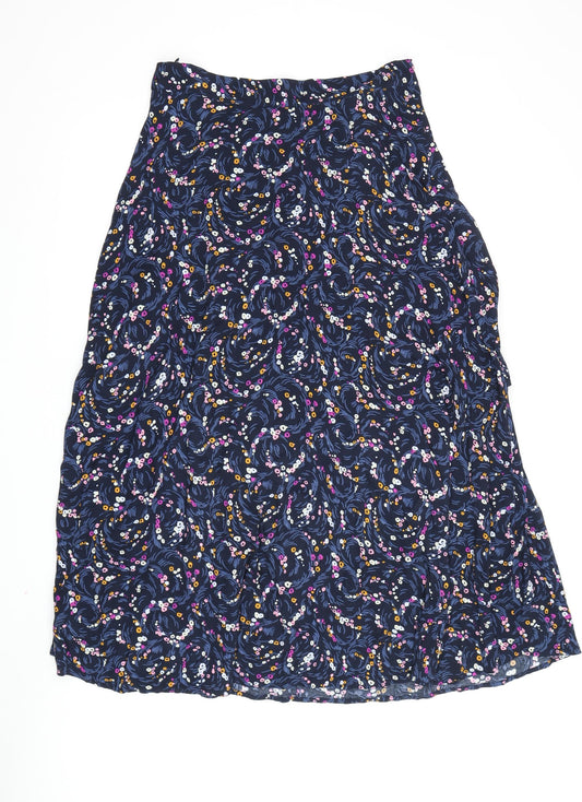 Marks and Spencer Women's Floral A-Line Long Skirt, Size 12