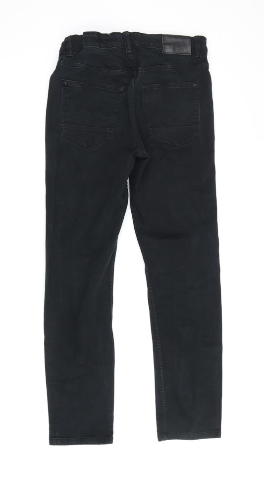 Teenss UK Size 12-13Y H&M Slim Fit Slim Black Jeans