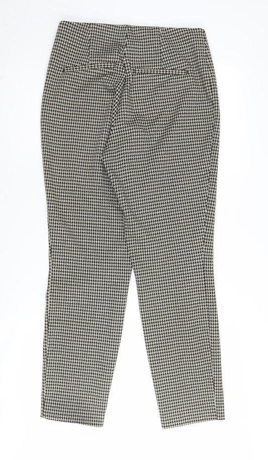 Womens UK Size M H&M Regular Fit Business Casual Black Trousers
