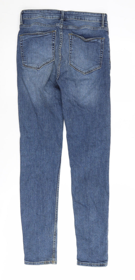 New Look Women's Blue Skinny Jeans Size 32 Stretch