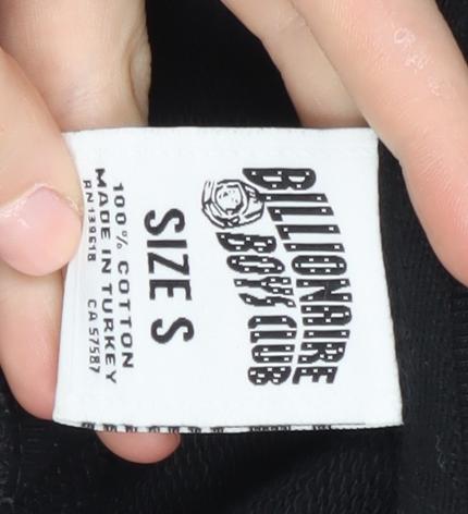 Mens UK Size S Billionaire Boys Club Black Pullover Sweatshirt
