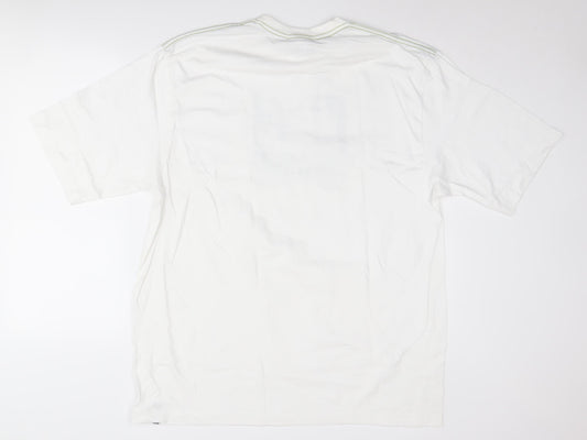 Mens UK Size 2XL DECATHLON White T-Shirt