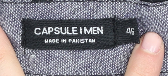 Capsule I Men Black Chino Shorts - Size 46