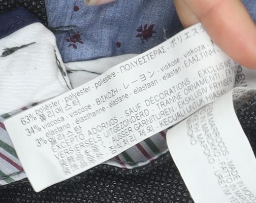 Zara Men's Black Slim Fit Chino Trousers - Size 30