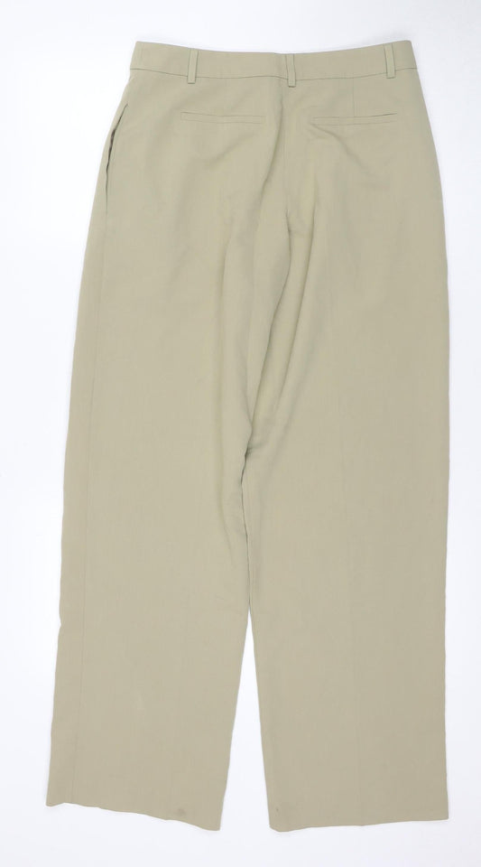 Womens UK Size 10 ASOS DESIGN Regular Fit Business Casual Beige Trousers