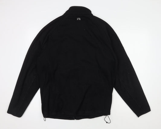 Avalanche Men's Black Jacket Size L with Full Zip & Pockets