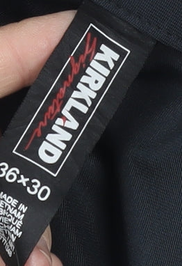 Kirkland Men's Black Trousers Size 36