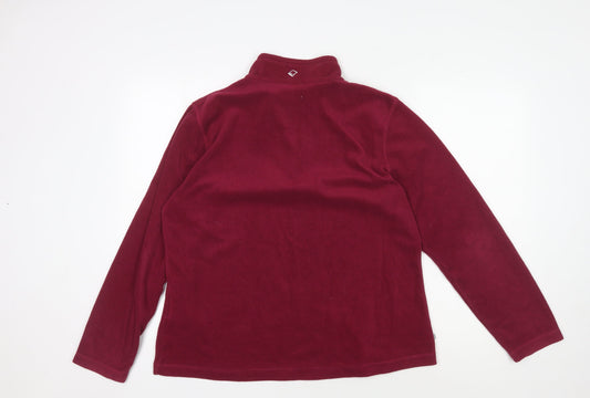 Regatta Women's Red Fleece Pullover - Size 16