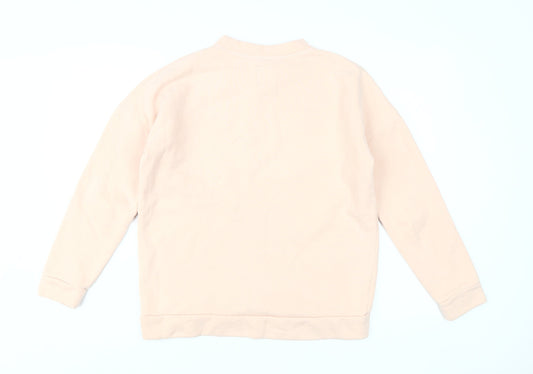 Womens UK Size 8 Jack Wills Pink Pullover Sweatshirt