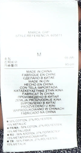 Gap Women's Grey Pullover Jumper, Size M, Boat Neck