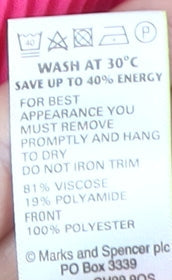 Womens UK Size 8 Marks and Spencer Pink Basic T-Shirt