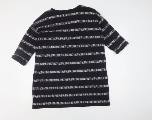 Womens UK Size 14 White Stuff Black Pullover Jumper
