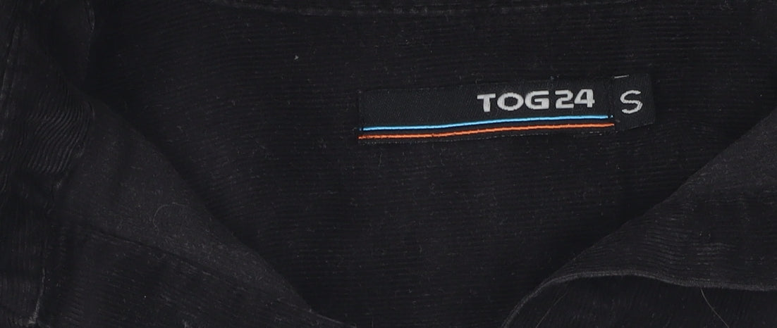 Womens UK Size S TOG24 Black Button-Up
