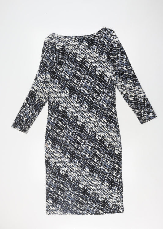 Jaeger Women's Multicoloured Bodycon Dress S