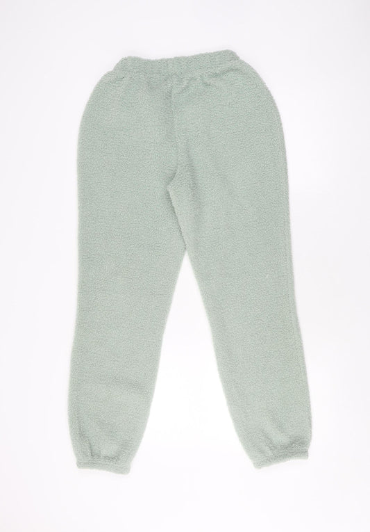 Womens UK Size 8 ASOS Regular Fit Sweatpants Green Trousers